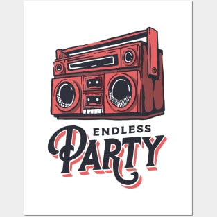 Endless Party Posters and Art